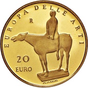 20 Euros Italy reverse image