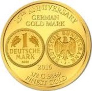 100 Francs CFA German Gold Mark reverse image