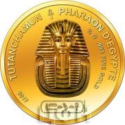 100 Francs CFA Tutankhamun, Ivory Coast, 2017 reverse image