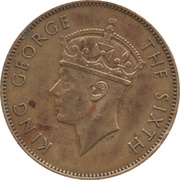 1 Farthing - George VI Without "King and Emperor" obverse image