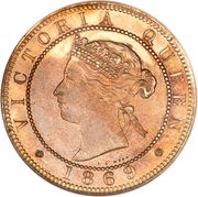 1 Penny - Victoria obverse image