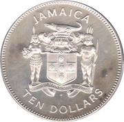 10 Dollars Butterfly; silver proof obverse image