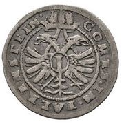 1 Kreuzer - Paul Sixtus I, Austria, 1621 reverse image