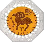 100 Tenge Aries reverse image