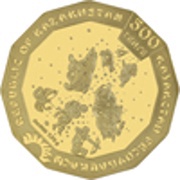 500 Tenge Year of the Mouse; Gold obverse image