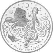 500 Tenge Qorqyt ata, Kazakhstan, 2023 reverse image