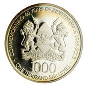 1000 Shillings Independence obverse image