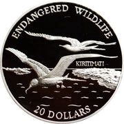 20 Dollars Endangered Wildlife reverse image