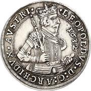½ Thaler - Leopold V Hall obverse image