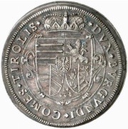 1 Thaler - Leopold V, Austria, 1626-1632 reverse image