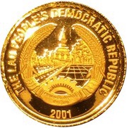 10 000 Kip Golden Dragon Fish obverse image