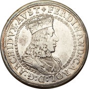 2 Thalers - Ferdinand Charles Hall obverse image