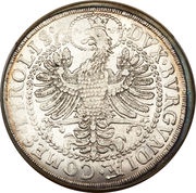 2 Thalers - Ferdinand Charles Hall, Austria, 1654 reverse image