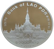 60 000 Kip Love obverse image