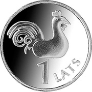 1 Lats Rooster of St. Peter's Church reverse image
