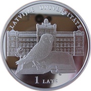 1 Lats University of Latvia reverse image