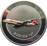 5 Līrāt / Livres MEA, Boeing 747 reverse image