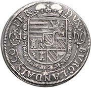 1 Thaler - Leopold V, Austria, 1631-1632 reverse image