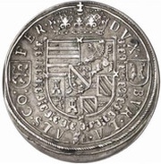 2 Thalers - Ferdinand II of Tyrol, Austria, 1594-1595 reverse image