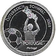 1 Dollar Portugal, Liberia, 2008 reverse image