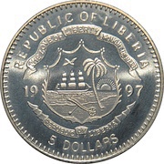 5 Dollars Princess Diana - Peoples Princess obverse image