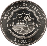 5 Dollars Kangaroo obverse image