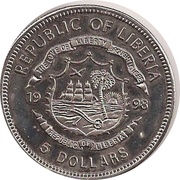 5 Dollars Berlin Airlift obverse image