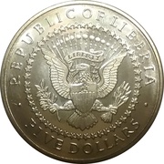 5 Dollars Martin Van Buren obverse image