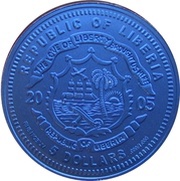 5 Dollars Belgium obverse image