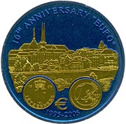 5 Dollars Luxemburg reverse image