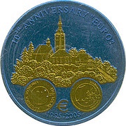 5 Dollars Slovenia reverse image