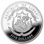 5 Dollars Barack Obama obverse image