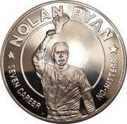 10 Dollars Nolan Ryan reverse image
