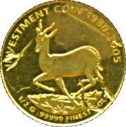 10 Dollars Krugerrand reverse image