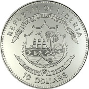 10 Dollars The Black Madonna of Częstochowa obverse image