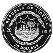 20 Dollars Frankfurt Am Main obverse image