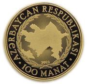 100 Manat Nakhchivan obverse image