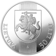 50 Litų Games of the XXVII Olympiad (Sydney, Australia) obverse image