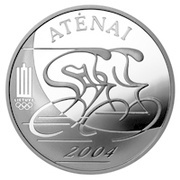50 Litų XXVIII Olympic Games in Athens, Lithuania, 2003 reverse image