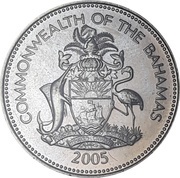 25 Cents non-magnetic obverse image