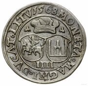 4 Groats - Sigismund II Augustus Wilno mint, Lithuania, 1565-1569 reverse image
