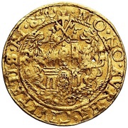 1 Ducat - Stephen Báthory Riga reverse image