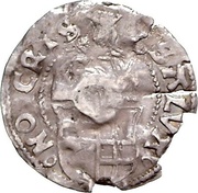 1 Ferding Dorpat countermark reverse image