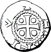 Denier - Henri II obverse image