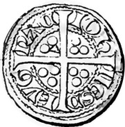 Esterlin - Jean the Blind, Luxembourg, 1309-1346 reverse image