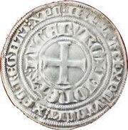 Tournois Gros - Charles IV, Luxembourg, 1348-1353 reverse image
