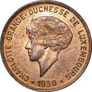 5 Centimes - Charlotte obverse image
