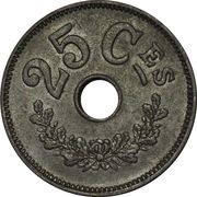 25 Centimes - Marie-Adelaïde reverse image