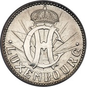 1 Franc - Charlotte Essai obverse image