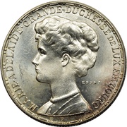 2 Francs - Marie-Adelaïde Essai obverse image